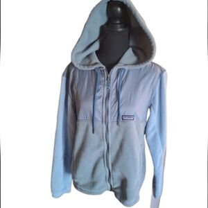 Patagonia Light Blue Hooded Jacket
